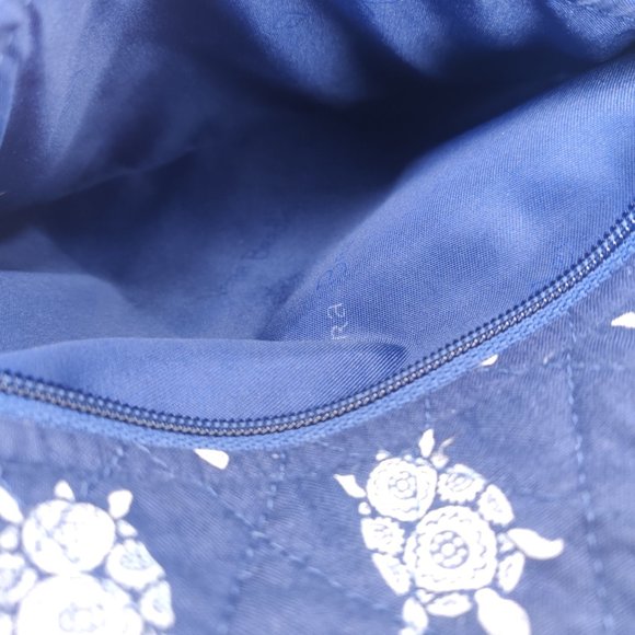 Vera Bradley Blue Boho Turtle Quilted Crossbody - Picture 7 of 9